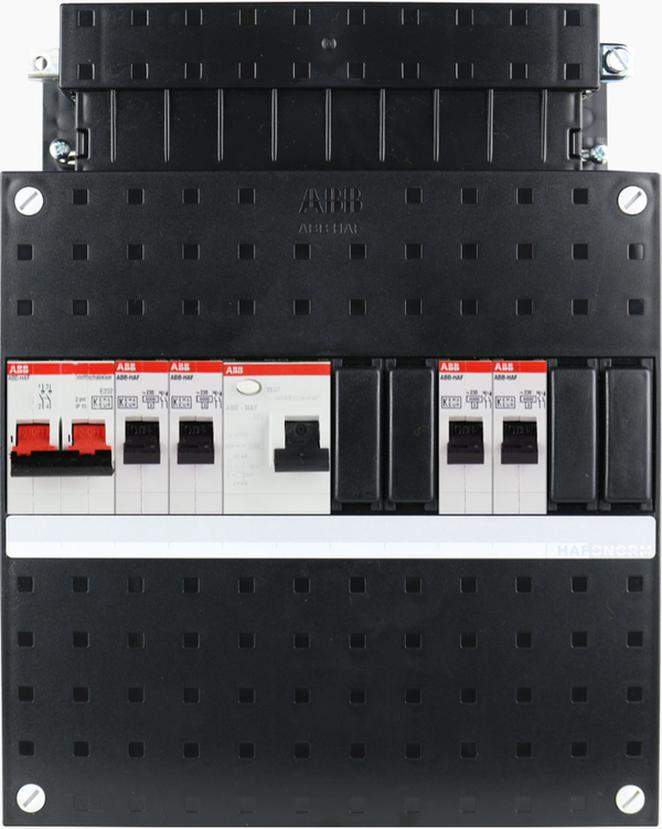 ABB 1-fase groepenkast busboard - 4 groepen