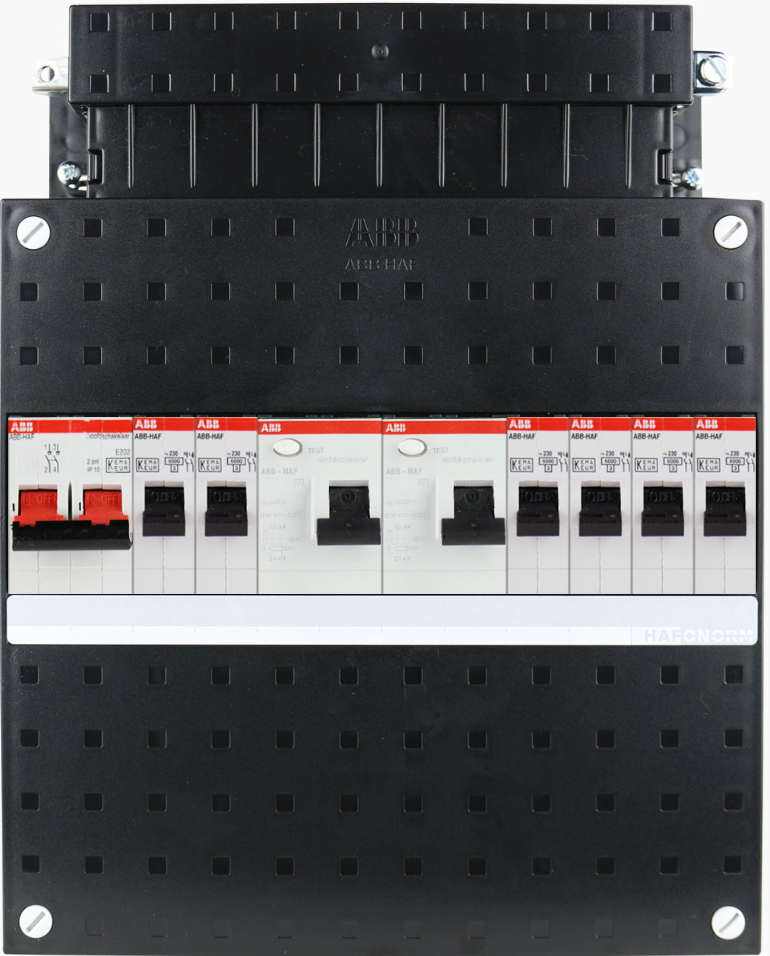 ABB 1-fase groepenkast busboard - 6 groepen
