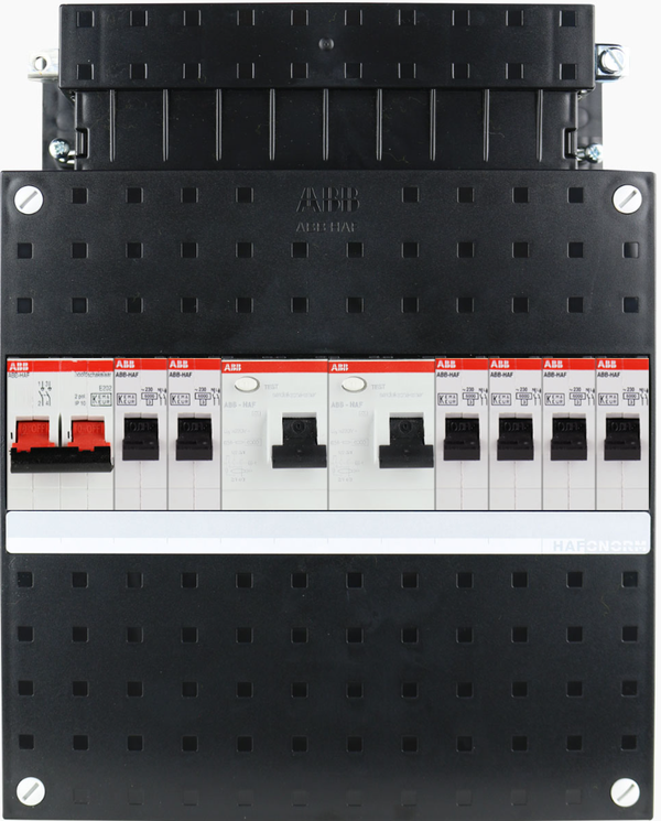 ABB 1-fase groepenkast busboard - 6 groepen