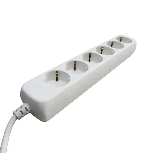 VB stekkerdoos 6V 3x1,5 wit