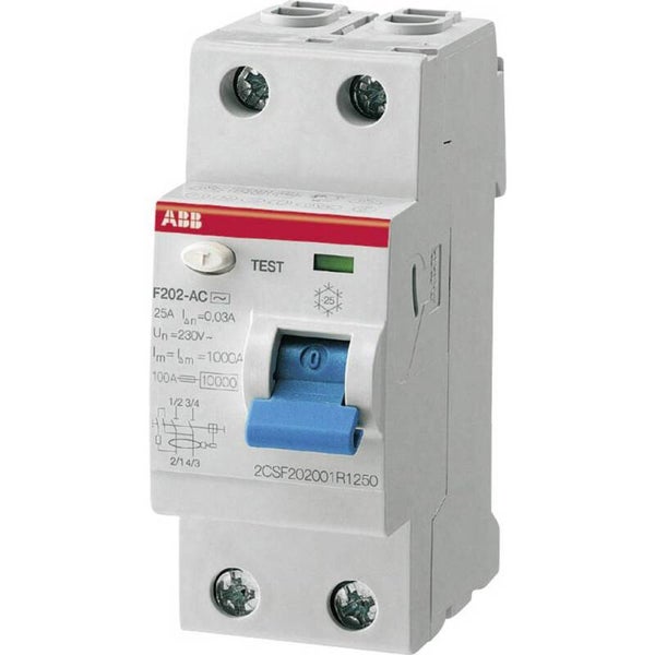 ABB aardlekschakelaar 30mA 2P