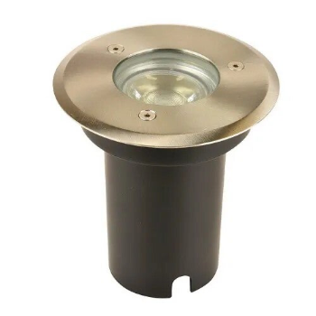 Simply grondspot rond + GU10 LED aluminium