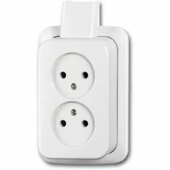 Busch Jaeger opbouw wcd 2V wit