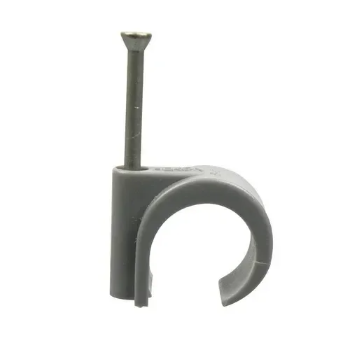 Tack spijkerclip grijs, 100 stuks