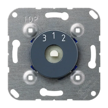 Jung 3-standen schakelaar zonder 0 - basiselement