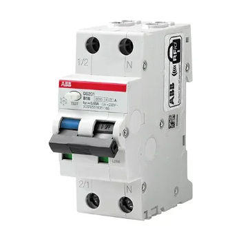 ABB aardlekautomaat B-karak 30mA 1P+N 2 module