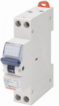 Gewiss installatieautomaat C-karak 1P+N