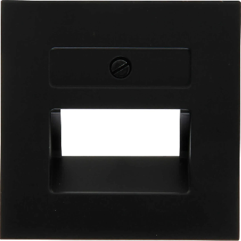 Kopp afdekplaat UAE - HK07 mat zwart