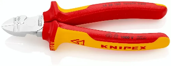 Knipex kniptang + striptang 1,5mm² en 2,5mm²