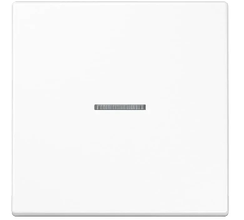 Jung schakelwip met controle lens - LS990 wit