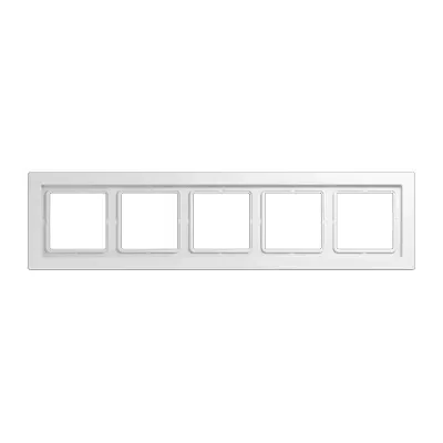 Jung afdekraam 5V groter design - LS990 wit