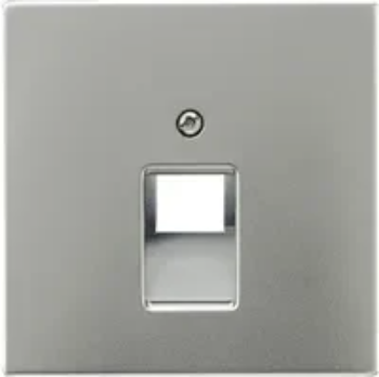 Jung afdekplaat UAE 1V  - LS990 edelstaal