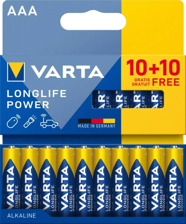 Varta power longlife AAA