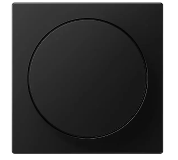 Jung afdekplaat dimmerknop - A550 mat zwart