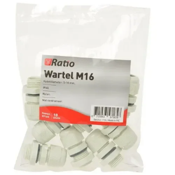 VB wartel met moer metrisch