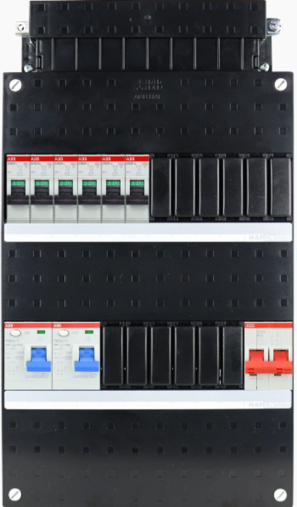 ABB 1-fase groepenkast SN201 - 6 groepen