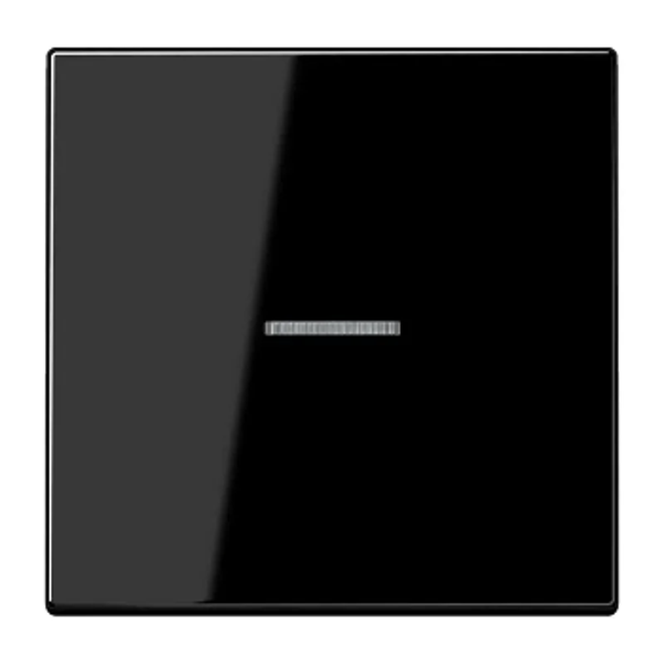 Jung schakelwip met controle lens - LS990 zwart
