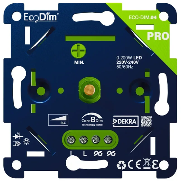 Eco Pro led dimmer universeel 200W fase afsnijding