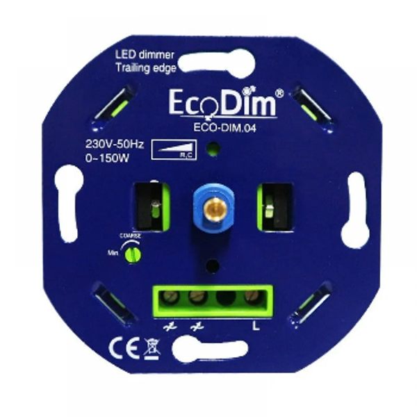 Eco universeel dimmer LED 0-150W fase afsnijding