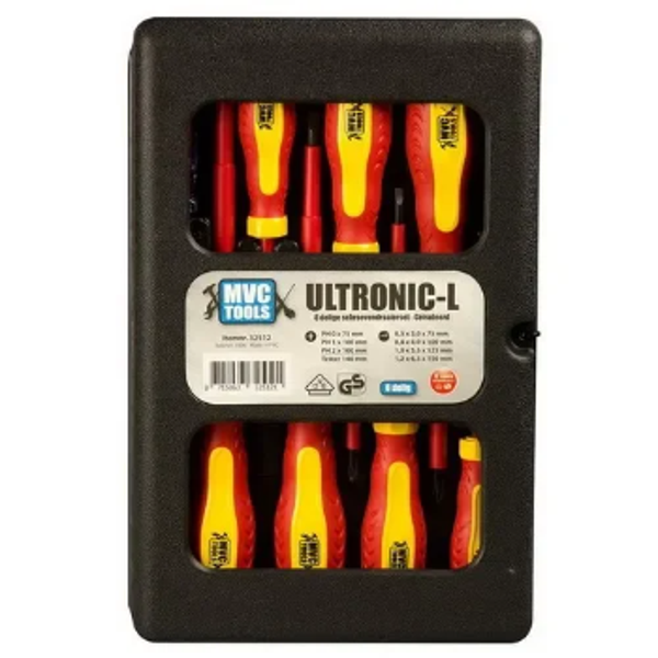 MVC schroevendraaierset 8-delig in koffer
