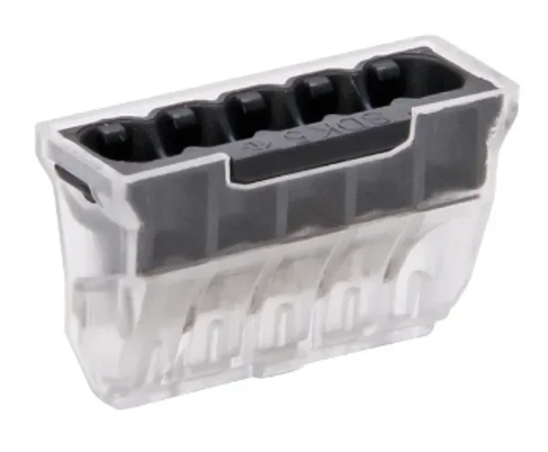 Kopp 5V verbindingsklem massief tot 2.5mm²