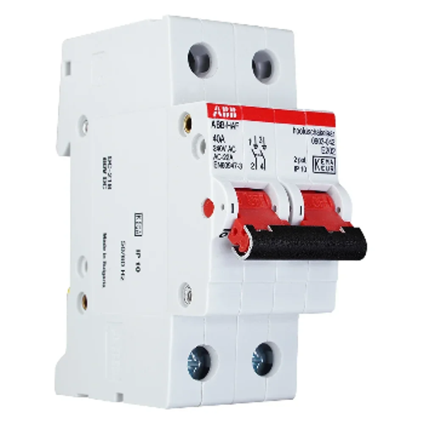 ABB hoofdschakelaar 1-polig 40A