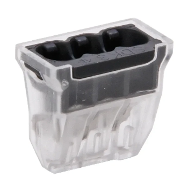 Kopp 3V verbindingsklem massief tot 2.5mm²