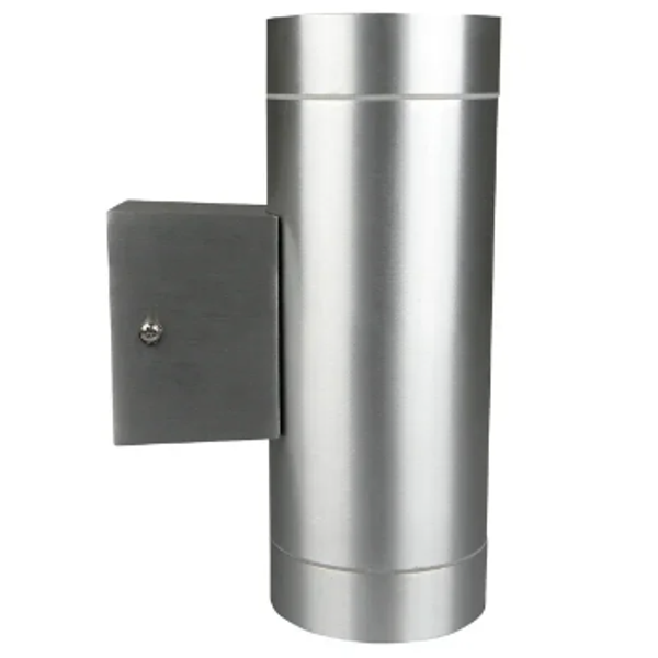 Nova buiten wandlamp down/up aluminium + GU10 LED