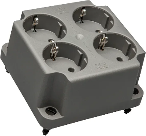 ABB lasdoos deksel met 4V wcd en randaarde