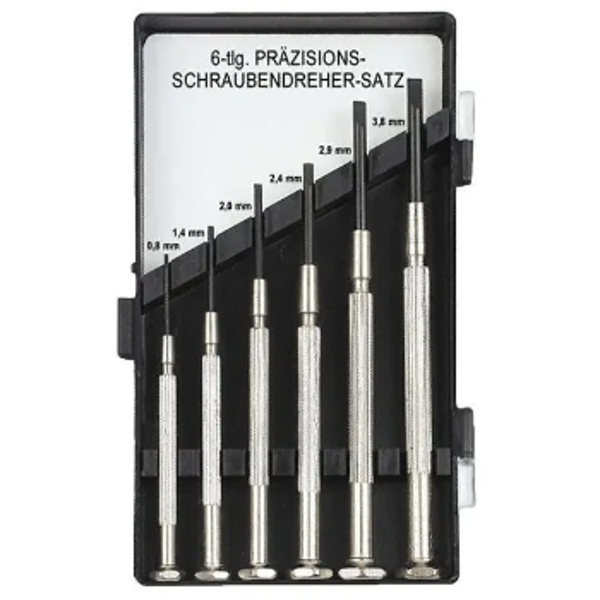 Nobrand schroevendraaierset 6-delig in cassette