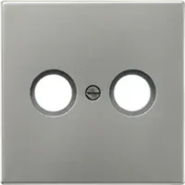 Jung afdekplaat CAI/TV - LS990 edelstaal