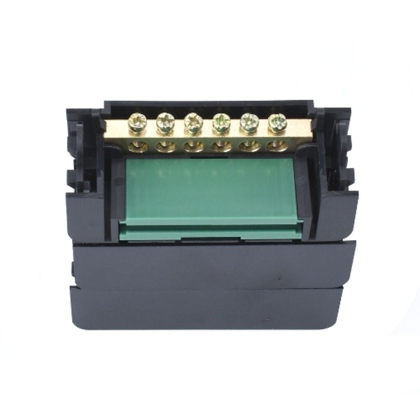 SEP DB inzetstuk buis 2x 2V 16/19mm met aardrail en lasklemhouder