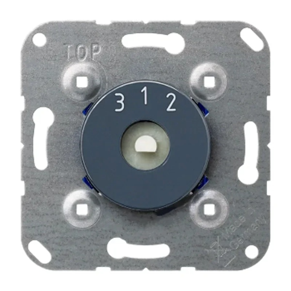 Jung 3-standen schakelaar zonder 0 - basiselement