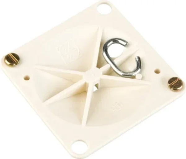 Attema centraaldoos deksel vierkant met haak