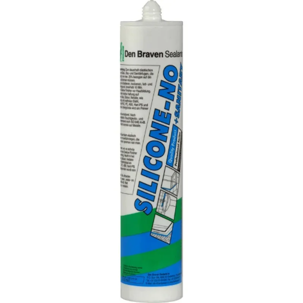 Den Braven silicone-no + sanitary - koker 310ml antraciet