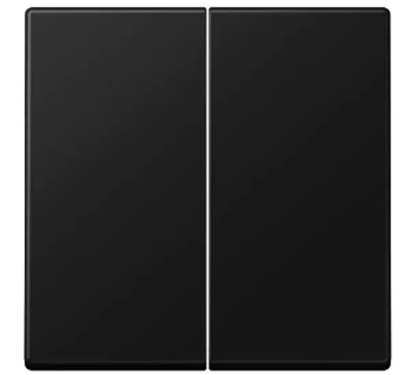 Jung schakelwip dubbel - A550 mat zwart