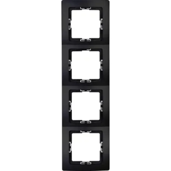 Kopp afdekraam 4V - HK05 mat zwart