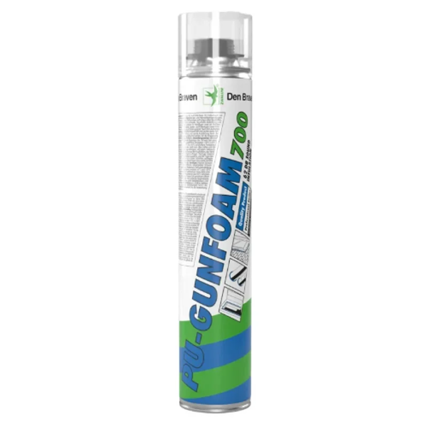 Den Braven PU-gunfoam - bus 700ml lichtgroen pur