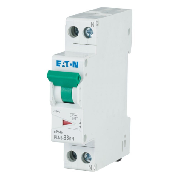 Eaton installatieautomaat B-karak 1P+N