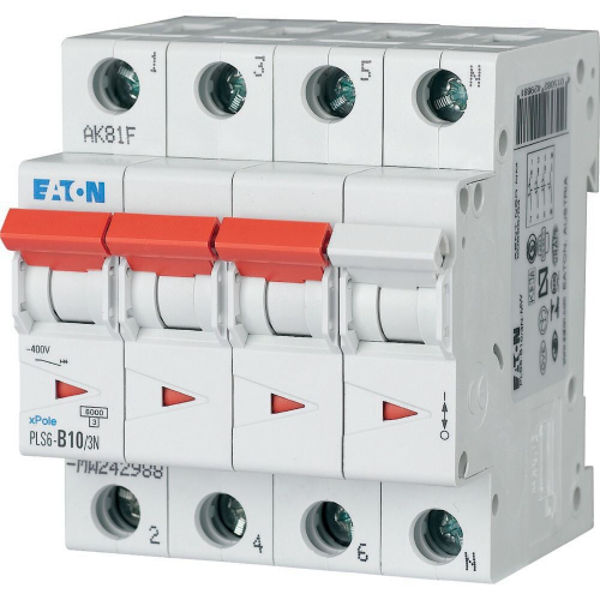 Eaton installatieautomaat B-karak 3P+N