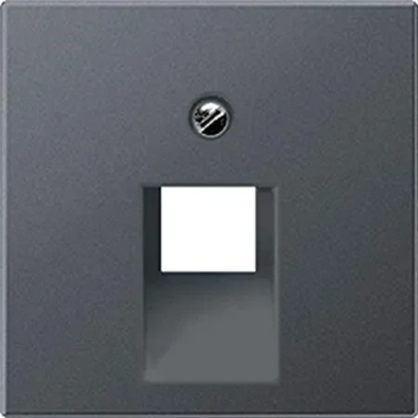 Jung afdekplaat UAE 1V  - A550 mat antraciet