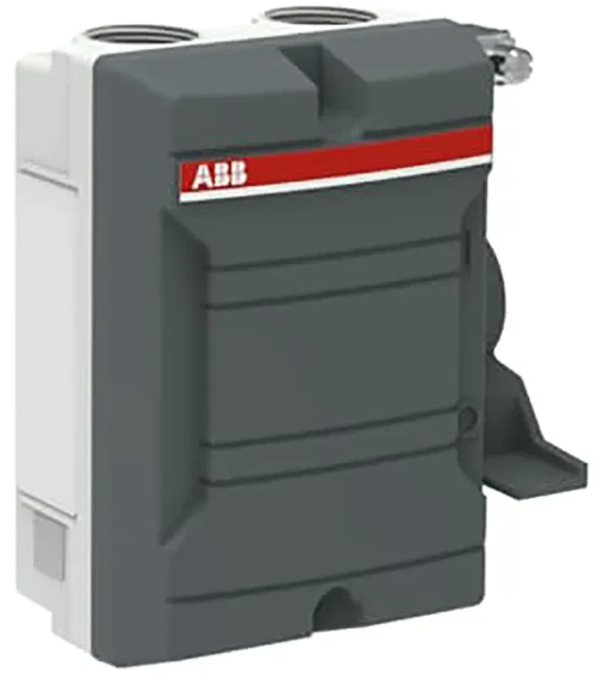 ABB werkschakelaar 2P 25A met externe aardaansluiting