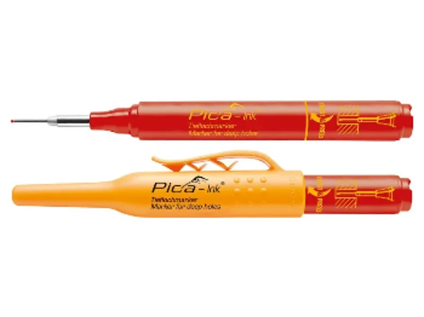 Pica markeerstift diepe gaten