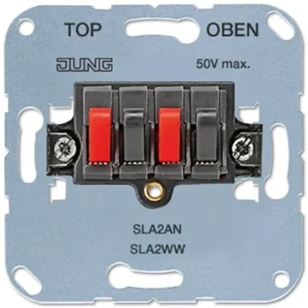 Jung luidsprekeraansluitdoos 2V - basiselement