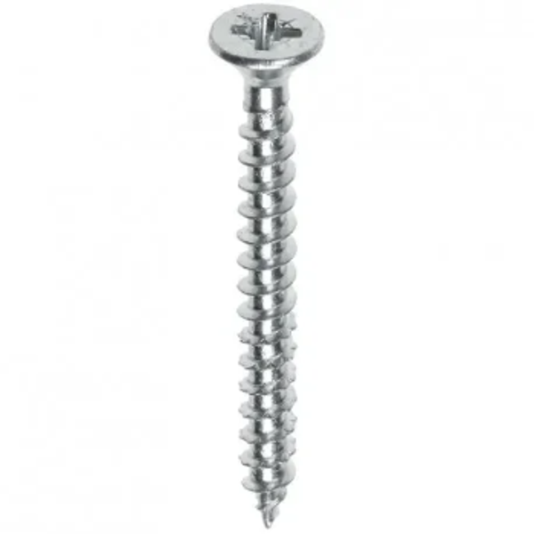 Fischer spaanplaatschroef pozidriv 3,0mm plat verzonken kop - 200 stuks