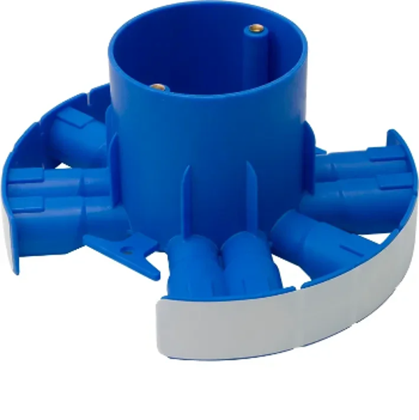 ABB centraaldoos rond 10x16/19mm tbv breedplaatvoer C80