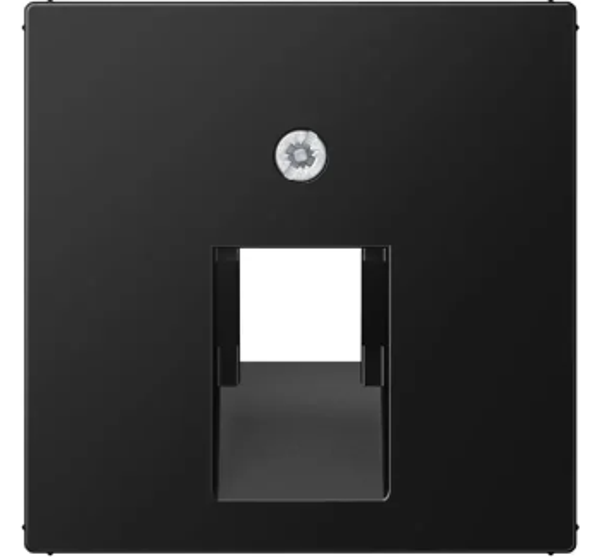 Jung afdekplaat UAE 1V  - A550 mat zwart