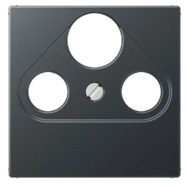 Jung afdekplaat SAT/TV - A550 mat antraciet