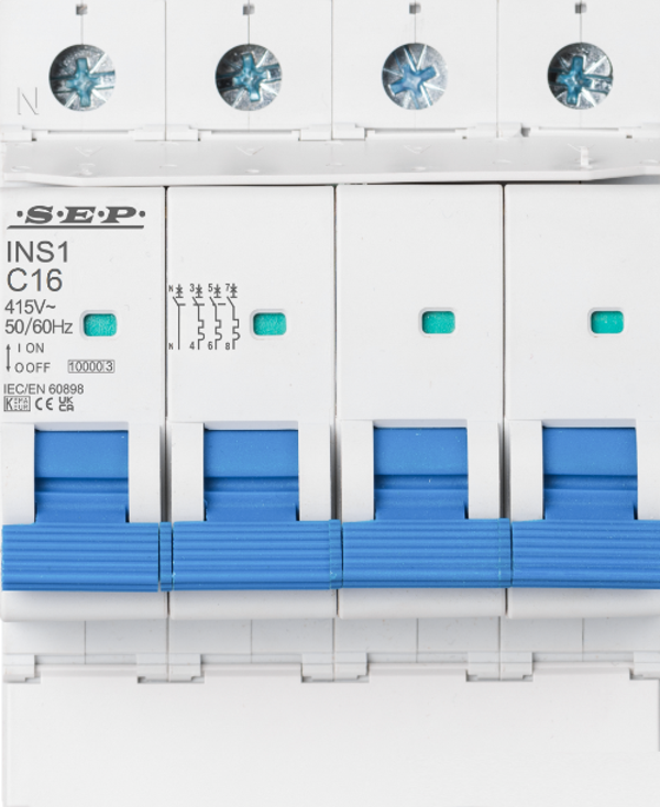 SEP installatieautomaat B-karak 3P+N