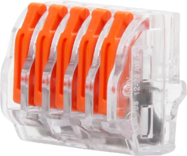 Kopp 5V verbindingsklem soepel